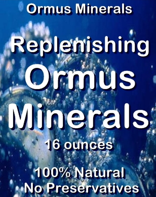 Ormus Minerals Replenishing Ormus Minerals