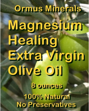 Ormus Minerals Magnesium Healing Extra Virgin Olive Oil