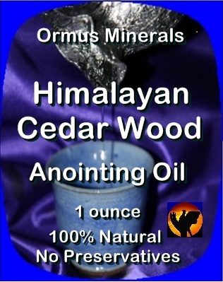 Ormus Minerals Hamalayan Cedar Wood Anointing Oil