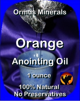 Ormus Minerals Orange Anointing Oil