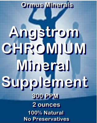 Ormus Minerals - Angstrom CHROMIUM Mineral Supplement
