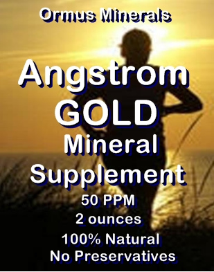 Ormus Minerals - Angstrom GOLD Mineral Supplement