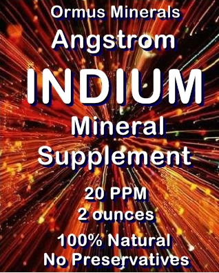 Ormus Minerals - Angstrom INDIUM Mineral Supplement