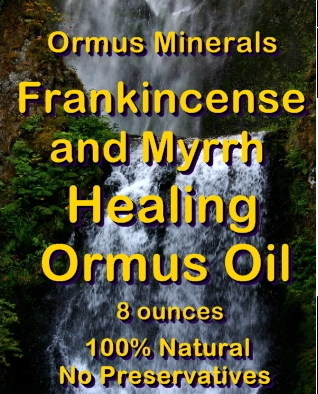 Ormus Minerals Frankincense and Myrrh Healing Ormus Oil