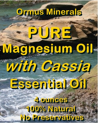 Ormus Minerals Combo Set Ocean Energy and Pure Magnesium Oil with Cassia EO