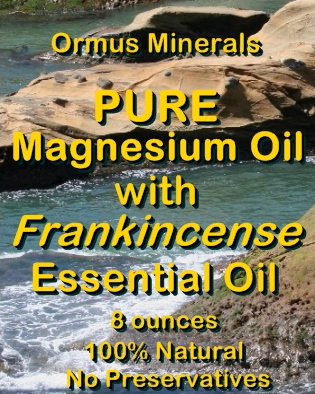 Ormus Minerals Combo Set Ocean Energy and Pure Magnesium Oil with Frankincense EO