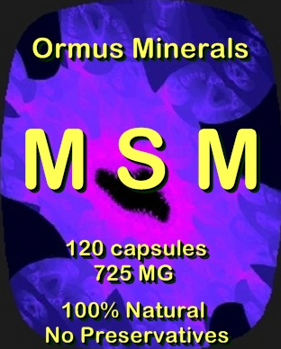 Ormus Minerals MSM MethylSulfonylMethane