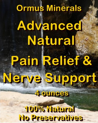 Ormus Minerals Advanced Natural Pain Relief & Nerve Support