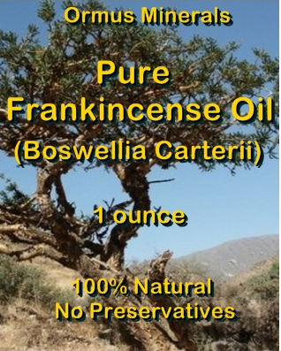 Ormus Minerals PURE Frankincense Essential Oil