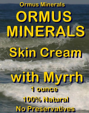 Ormus Minerals Ormus Rich Mineral Skin Cream with Myrrh