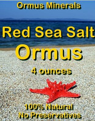  Ormus Minerals Red Sea Salt