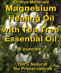 Ormus Minerals Magnesium Oil with Tea Tree EO