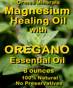 Ormus Minerals Magnesium Healing Oil with OREGANO EO