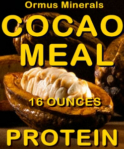 Ormus Minerals CACAO MEAL PROTEIN