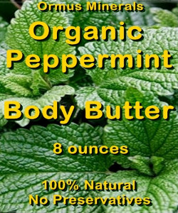 Ormus Minerals - ORGANIC PEPPERMINT Body Butter