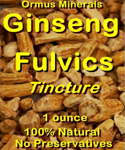 Ormus Minerals - Ginseng Fulvics