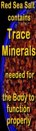 Ormus Minerals - Red Sea Salt contains Trace Minerals