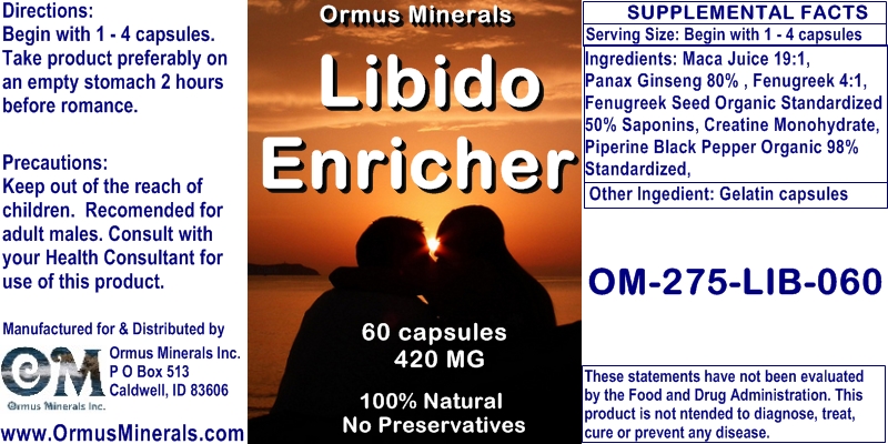 Ormus Minerals - Libido Enricher